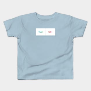 Instagram Poll - Yeah/Nah Kids T-Shirt